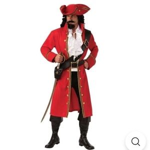 Pirate Captain Hook Authentic Costume